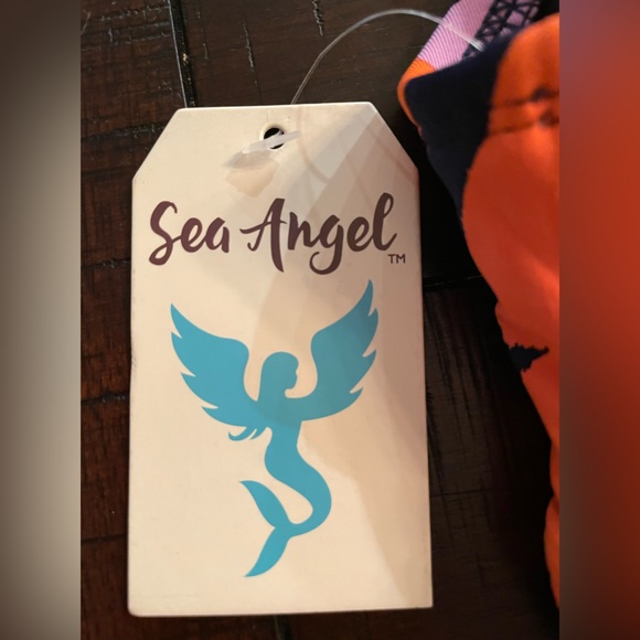 NWT Women’s XL Sea Angel Doheny Bloom Floral Front Tie Bikini Swim Top - Picture 4 of 4